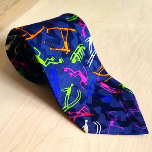 ⛷️Vintage Lillehammer 94  Winter Olympics Tie